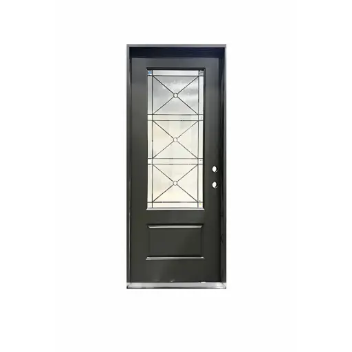 [1020L-EXFD] EXTERIOR DOOR:EXTERIOR FIBERGLASS WITH FLUSH GLAZED LH 3'0 x 6'8" **1020L**