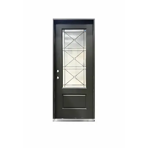 [1020R-EXFD] EXTERIOR DOOR:EXTERIOR FIBERGLASS WITH FLUSH GLAZED RH 3'0 x 6'8" **1020R**