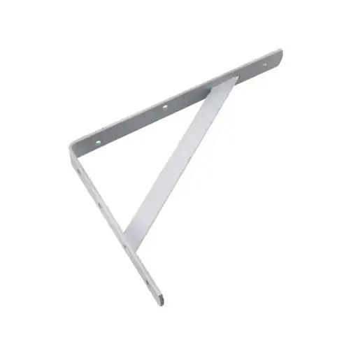 [WHITE SHELF SUPPORT BRACKET]  TRIMS:50-485-000 OCX USA HD WHITE SHELF SUPPORT BRACKET