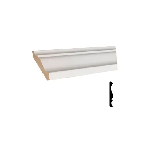 [8012FJP-4¼"-16'-CROWN]  TRIMS:8012FJP LF LWM -48 CROWN 9/16 X 4- 1/4 FJ PRMD 16'