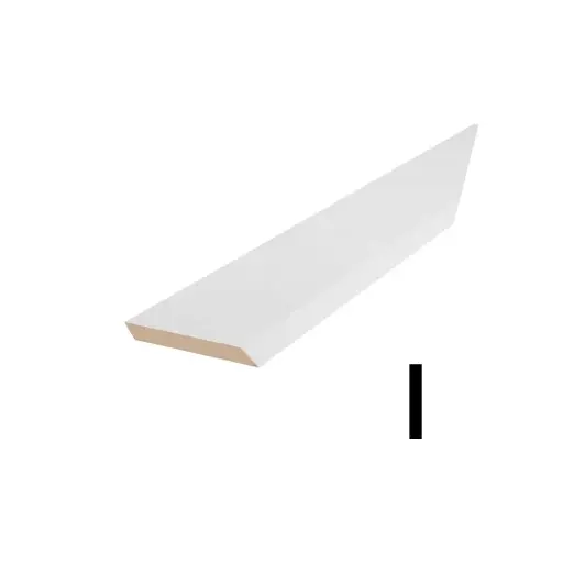 [1X8" 16' EA 11/16 X 7-1/4 X 16' PRIMED MDF RIP MDF1816P] TRIMS:TRIM 1X8" 16' EA 11/16 X 7-1/4 X 16' PRIMED MDF RIP MDF1816P