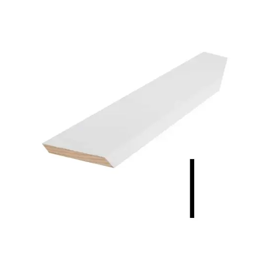[S4S112FJP-1x12"-16'-SQUARE]  TRIMS:TRIM 1X12" 16' EA 11/16 X 11-1/4 X 16' FJ PRIMED S4S112FJP