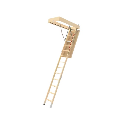 [LWB255425x54WOODATTICSTAIR] 25x54 8'-10'4" WOOD ATCSTR #350 R3.7 ladder