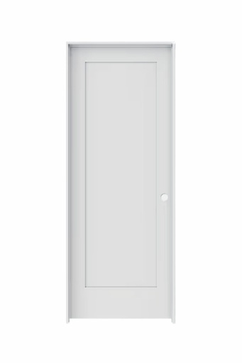 [1PSH2880LH] 1PSH2880LH -1 Panel Shaker Interior Door 2'8" x 8'0" LEFT