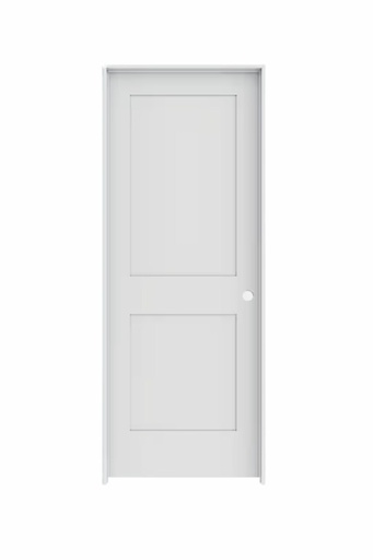 [2PSH2668LH] 2PSH2668LH - 2 Panel Shaker Interior Door 2'6" x 6'8" LEFT