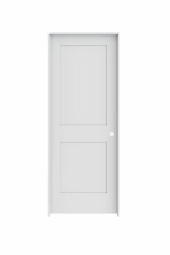 [2PSH2468LH] 2PSH2468LH - 2 Panel Shaker Interior Door 2'4" x 6'8" LEFT