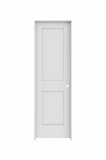 [2PSH2068LH] 2PSH2068LH - 2 Panel Shaker Interior Door 2'0" x 6'8" LEFT