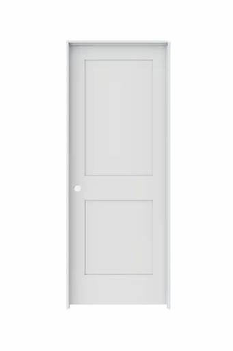 [2PSH2680RH] 2PSH2680RH - 2 Panel Shaker Interior Door 2'6" x 8'0" RIGHT