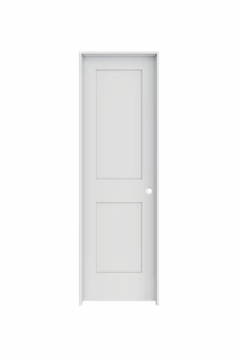 [2PSH1680LH] 2PSH 1680 LH - 2 Panel Shaker Interior Door 1'6" x 8'0" LEFT