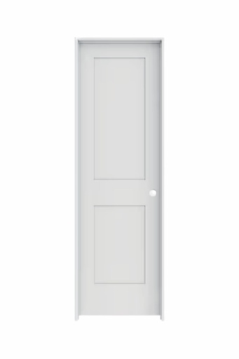 [2PSH2080LH] 2PSH2080LH - 2 Panel Shaker Interior Door 2'0" x 8'0" LEFT