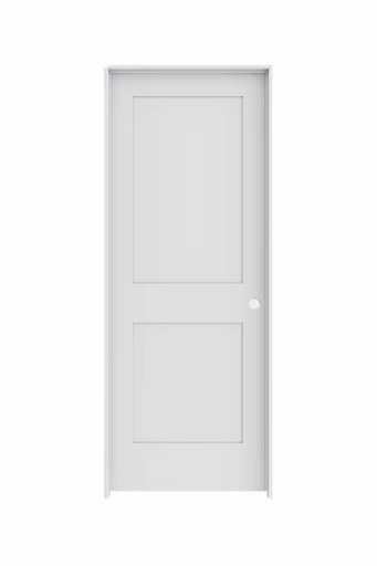 [2PSH2480LH] 2PSH2480LH -- 2 Panel Shaker Door 2'4" x 8'0" LEFT