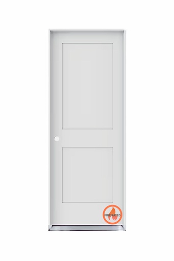 [HG2PSH2868RH] HG2PSH2868RH -- 2 Panel Shaker House to Garage 2'8" x 6'8" RIGHT