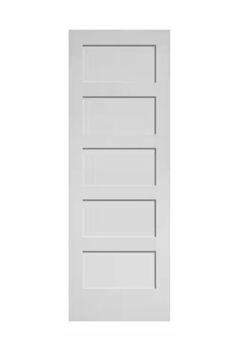 [5PSH2480SLAB] 5 Panel Shaker 2'4" x 8'0" SLAB