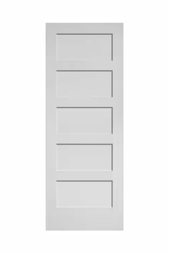 [5PSH2680SLAB] 5 Panel Shaker 2'6" x 8'0" SLAB