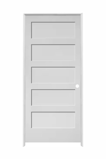[5PSH3080LH] 5PSH3080LH -- 5 Panel Shaker Door 3'0" x 8'0" LEFT