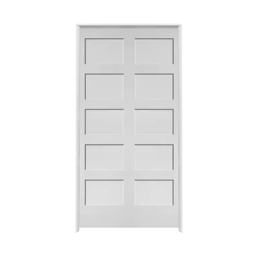 [5PSH3080DBL] 5PSH3080DBL -- 5 Panel Shaker Door 3'0" x 8'0" DOUBLE