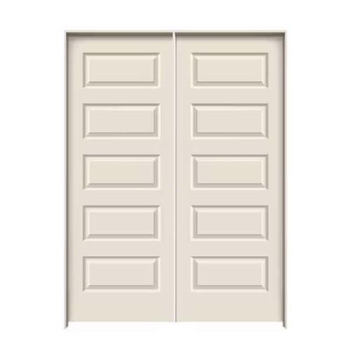 [RP5068DBL] RP5068DBL -- Door Molded Panel 2'6" x 6'8" ROCK PORT DOUBLE DOOR 5068