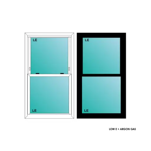 [ELE2644BLKSH] ELEVATE WINDOWS:2644 BLK SH 30X52