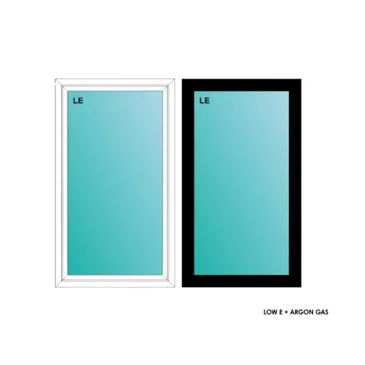 [ELE2644BLKPW] ELEVATE WINDOWS:2644 BLK PW 30X52