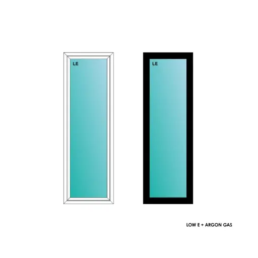 [ELE2660BLKPW] ELEVATE WINDOWS:2660 BLK PW 30X72