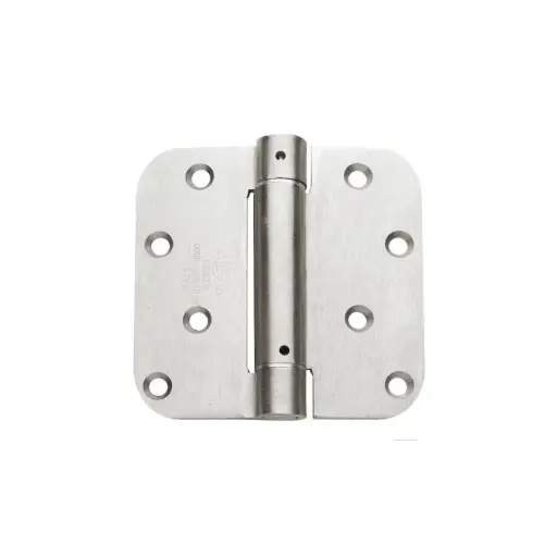 [SPRING-HINGE-NICKEL-4x4] SPRING HINGES - Satin Nickel US15 - 4x4 